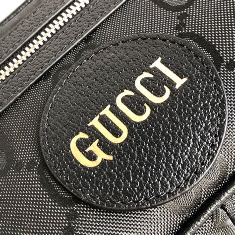 gucci 631341|GUCCI Off The Grid Belt Bag Body Waist Nylon Canvas Leather .